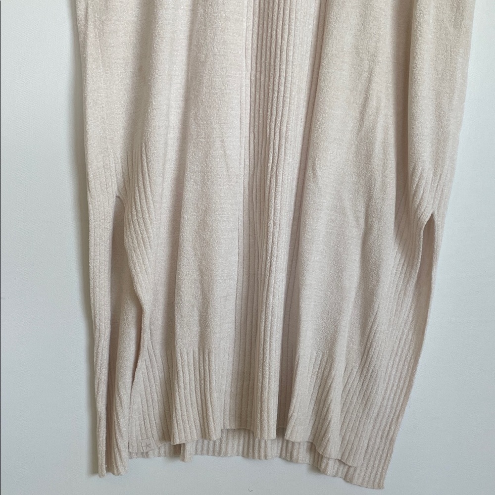 Barefoot Dreams Cream V-Neck Dress - Picture 4 of 4